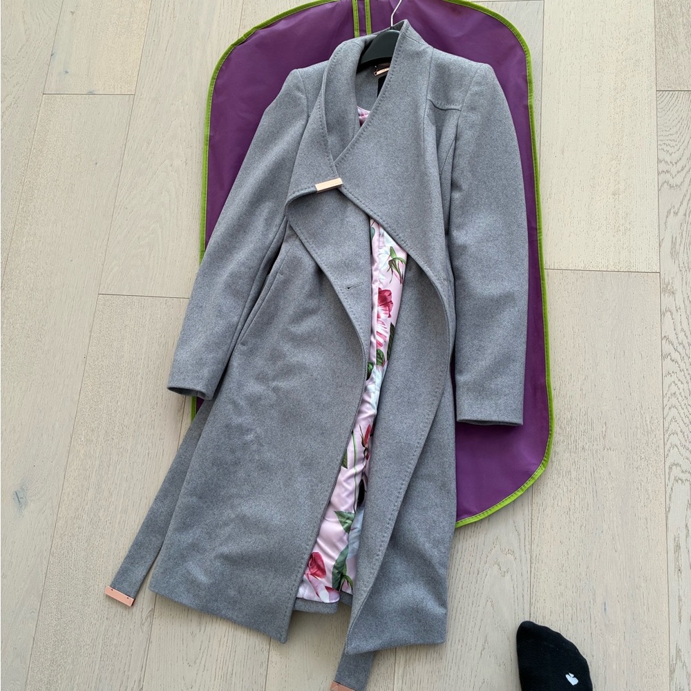 Ted baker grey coat - Picture 2 of 4